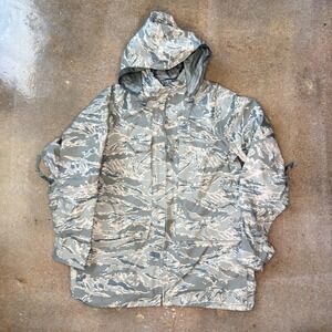Propper APECS Parka Mens Large Long Digital Tiger Stripe Camo Military Jacket